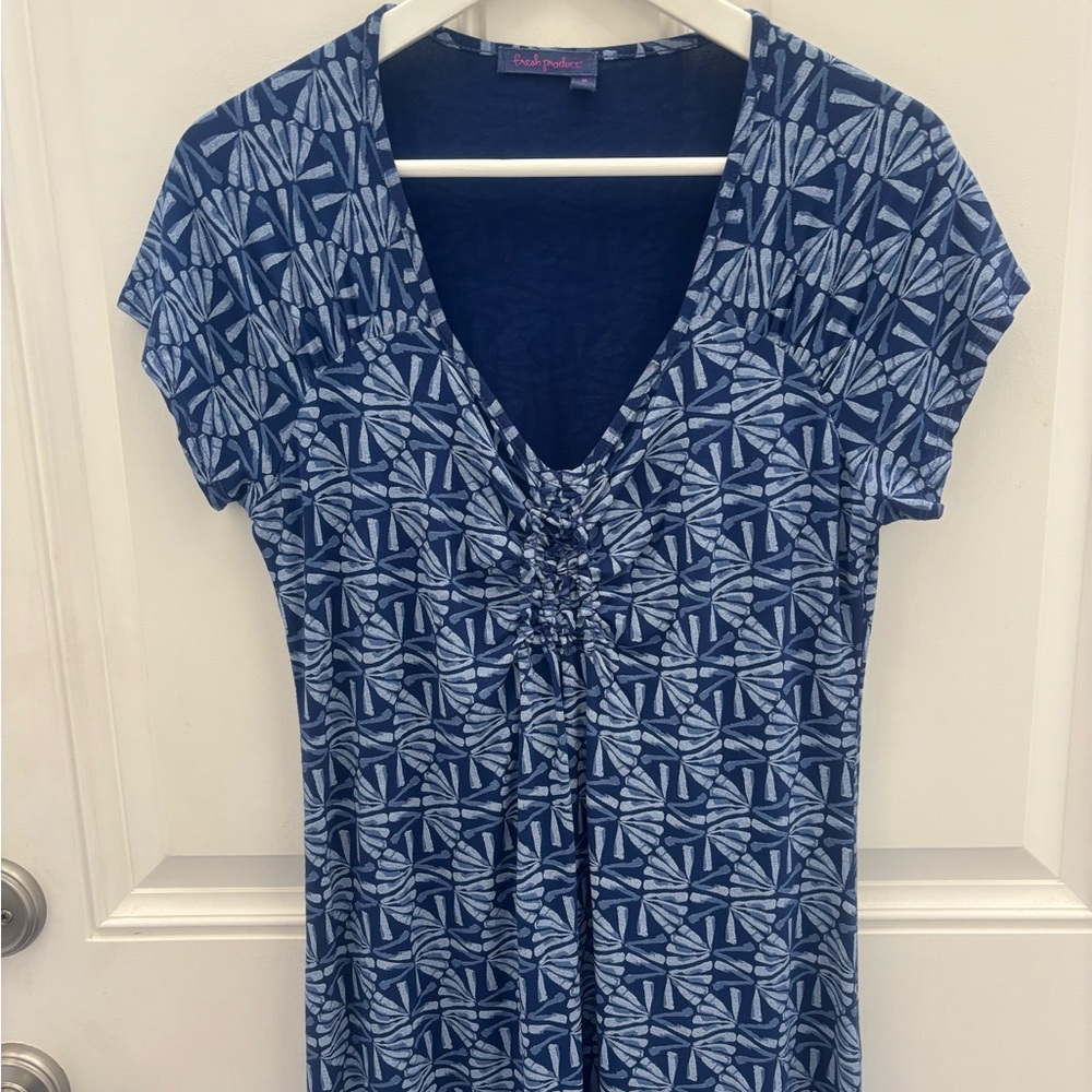 Fresh Produce Navy Dress M - Picture 2 of 11